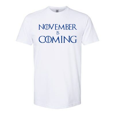 November is Coming Election Softstyle CVC T-Shirt