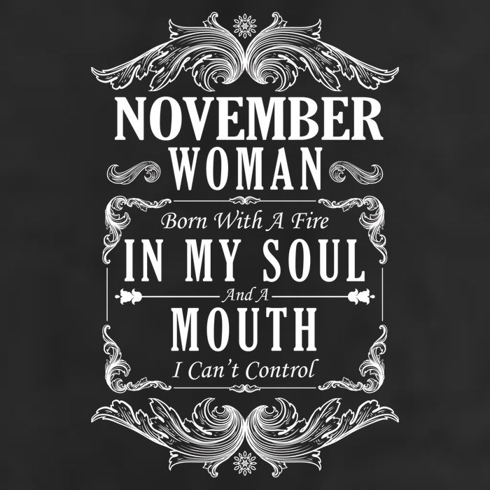 November Woman Funny Birthday Garment-Dyed Heavyweight T-Shirt