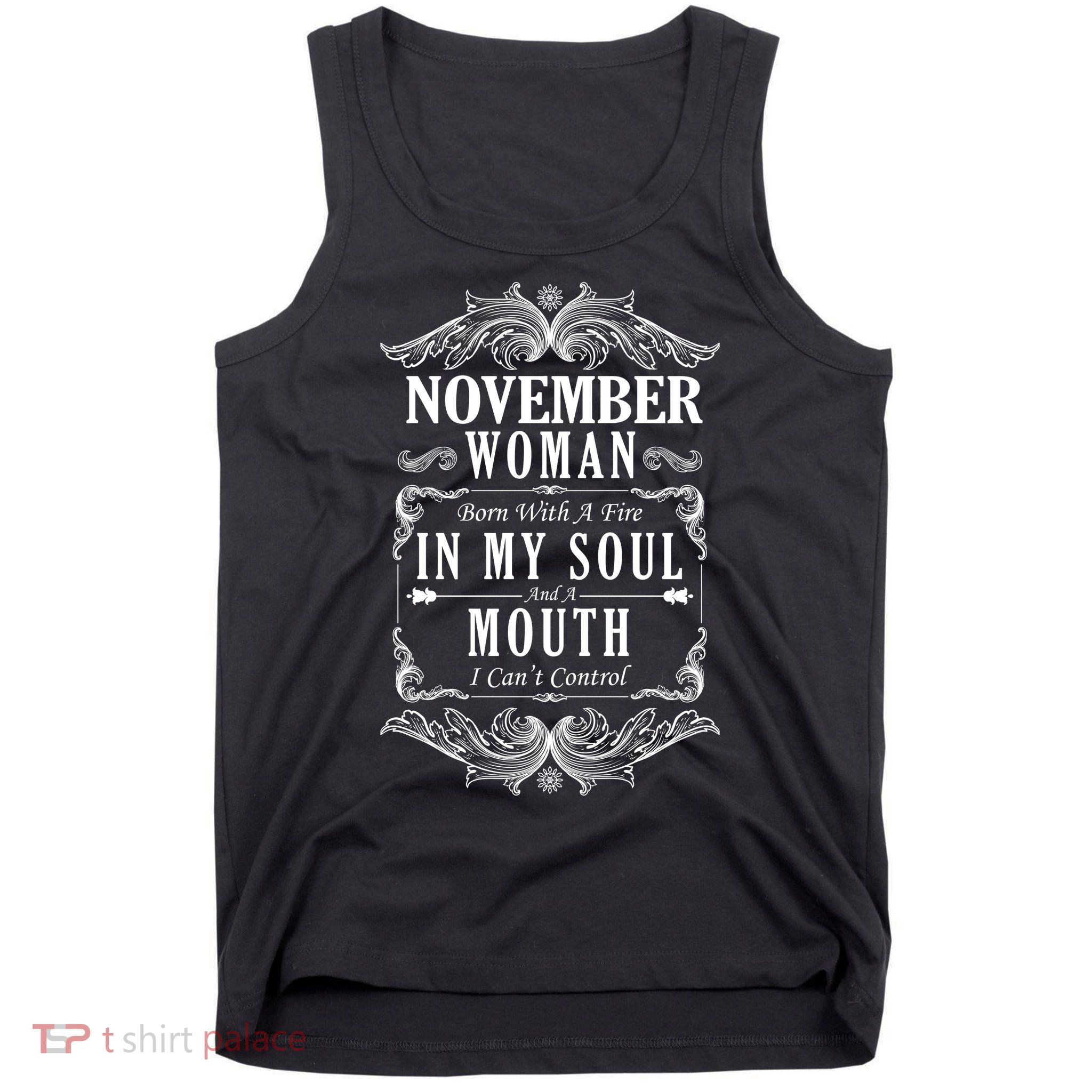 November Woman Funny Birthday Tank Top