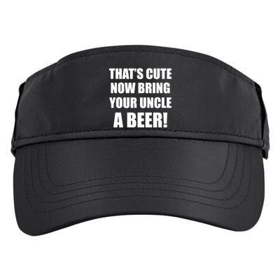 Now Bring Your Uncle a Beer Adult Drive Performance Visor