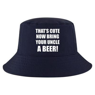 Now Bring Your Uncle a Beer Cool Comfort Performance Bucket Hat