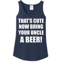 Now Bring Your Uncle a Beer Ladies Essential Tank