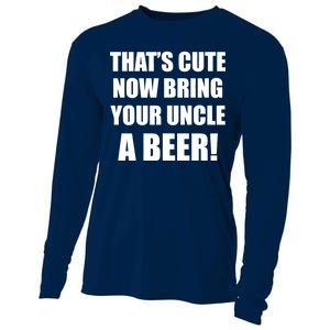 Now Bring Your Uncle a Beer Cooling Performance Long Sleeve Crew