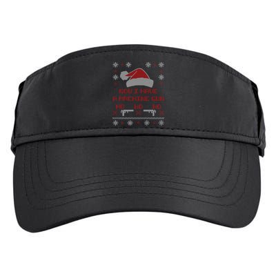 Now I Have A Machine Gun Ho HJo Ho X-Mas Adult Drive Performance Visor