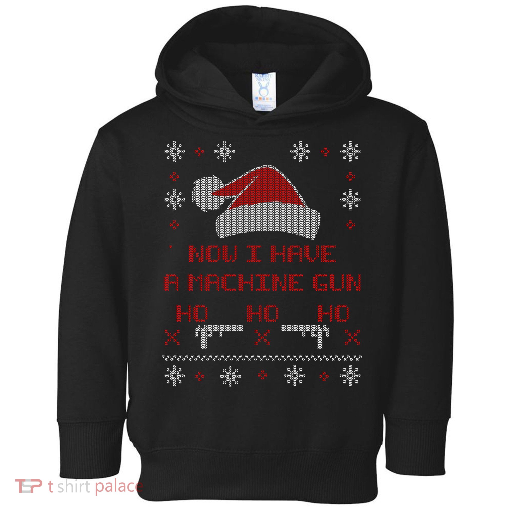 Now I Have A Machine Gun Ho HJo Ho X-Mas Toddler Hoodie