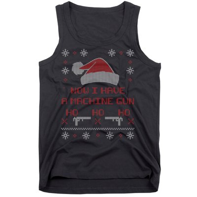 Now I Have A Machine Gun Ho HJo Ho X-Mas Tank Top