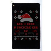Now I Have A Machine Gun Ho HJo Ho X-Mas Golf Towel