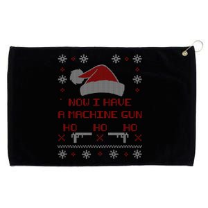 Now I Have A Machine Gun Ho HJo Ho X-Mas Grommeted Golf Towel