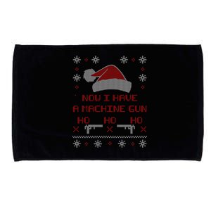 Now I Have A Machine Gun Ho HJo Ho X-Mas Microfiber Hand Towel