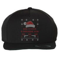 Now I Have A Machine Gun Ho HJo Ho X-Mas Wool Snapback Cap