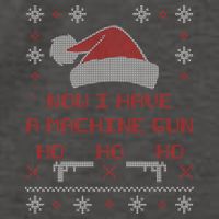 Now I Have A Machine Gun Ho HJo Ho X-Mas Vector Backpack