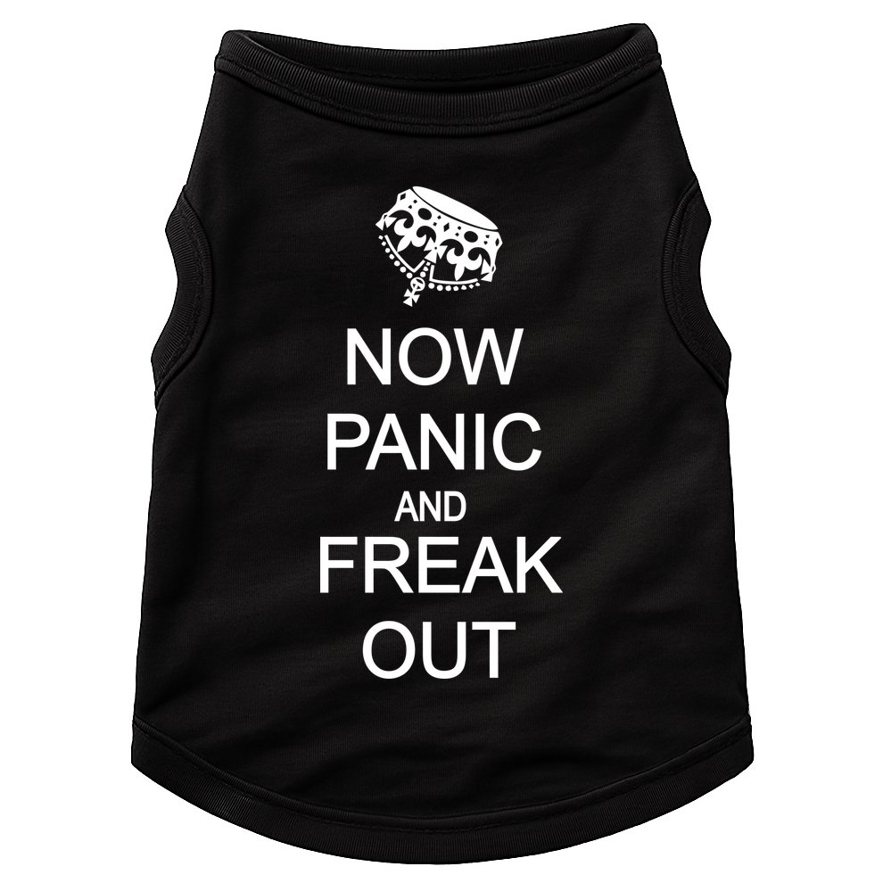 Now Panic and Freak Out Doggie Tank