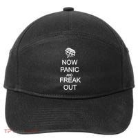 Now Panic and Freak Out 7-Panel Snapback Hat