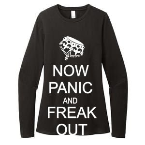 Now Panic and Freak Out Womens CVC Long Sleeve Shirt