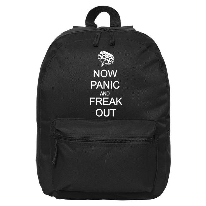 Now Panic and Freak Out 16 in Basic Backpack