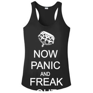 Now Panic and Freak Out Ladies PosiCharge Competitor Racerback Tank