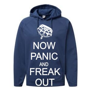 Now Panic and Freak Out Performance Fleece Hoodie