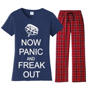 Now Panic and Freak Out Women's Flannel Pajama Set