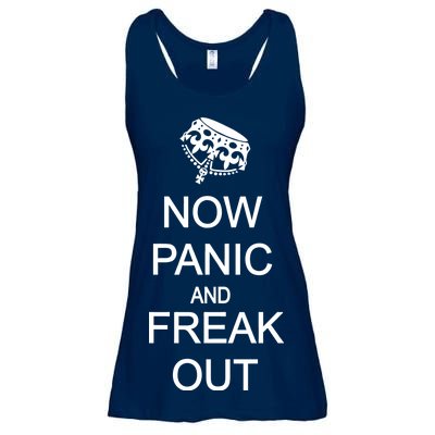 Now Panic and Freak Out Ladies Essential Flowy Tank