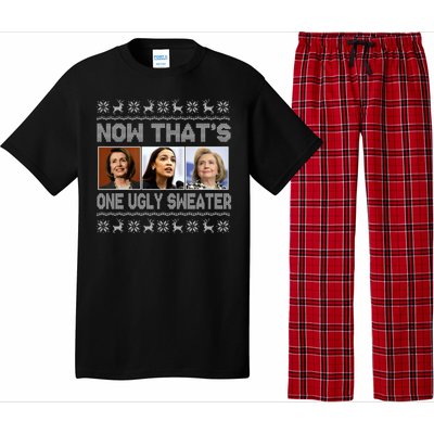 Now That's One Ugly Christmas Sweater Pajama Set