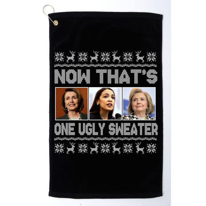 Now That's One Ugly Christmas Sweater Golf Towel