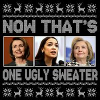 Now That's One Ugly Christmas Sweater Women's V-Neck T-Shirt