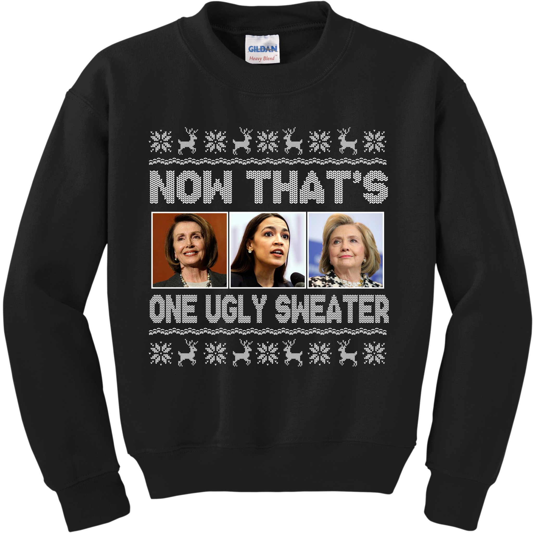 Now That's One Ugly Christmas Sweater Kids Sweatshirt