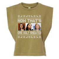 Now That's One Ugly Christmas Sweater Garment-Dyed Women's Muscle Tee