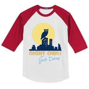 Night Owls With Jack Delroy Kids Colorblock Raglan Jersey