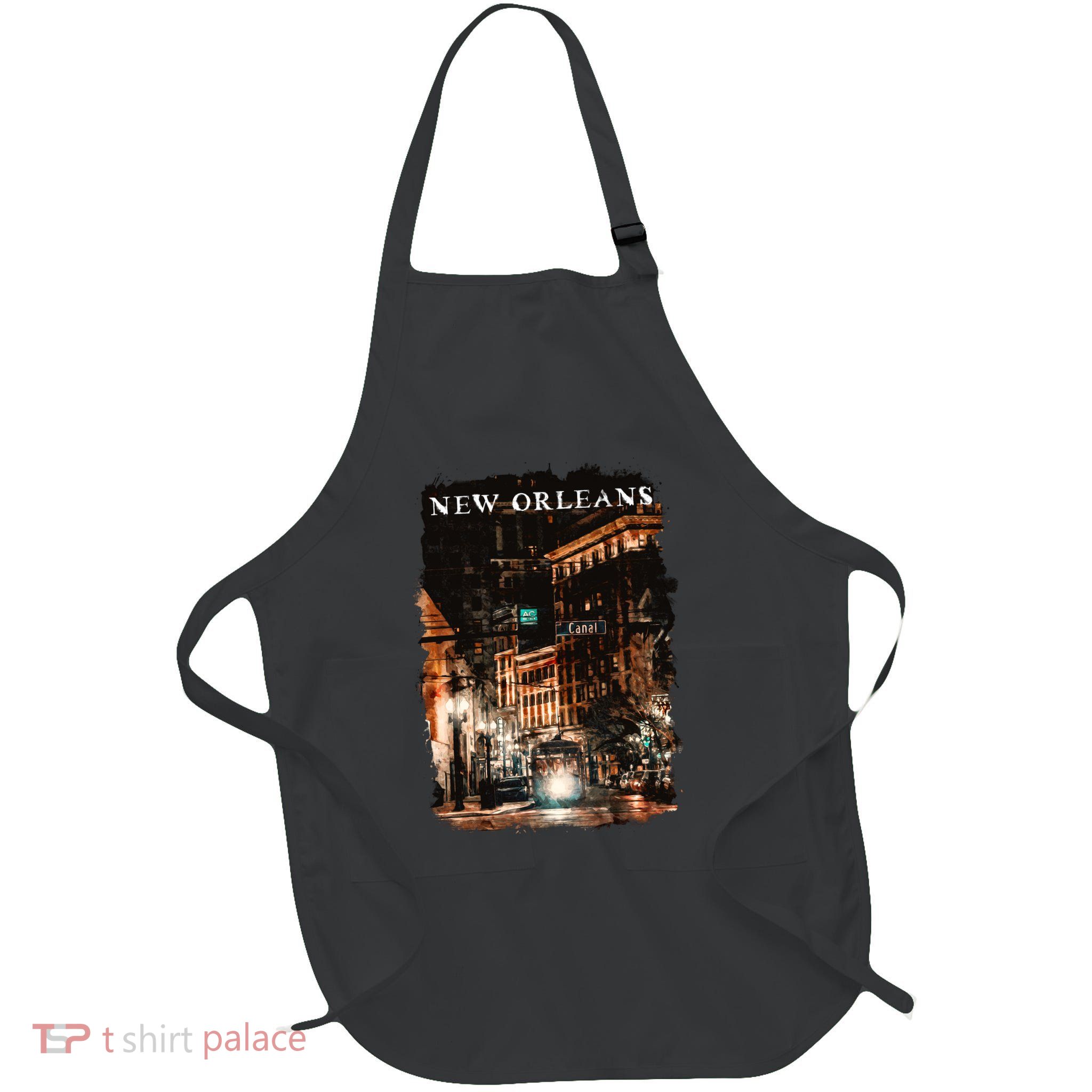 New Orleans Watercolor Apron