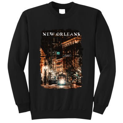 New Orleans Watercolor Sweatshirt