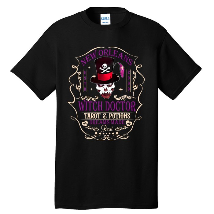 New Orleans Witch Doctor Dr Facilier Villain Tall T-Shirt