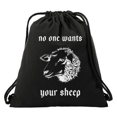 No One Wants Your Resources For Board Gamers Drawstring Bag