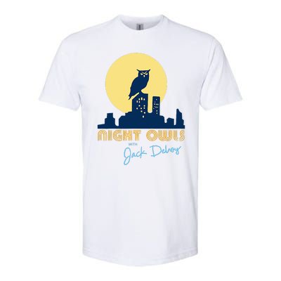 Night Owls With Jack Delroy Softstyle CVC T-Shirt