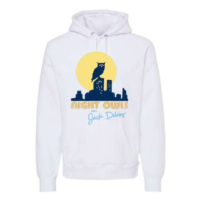 Night Owls With Jack Delroy Premium Hoodie