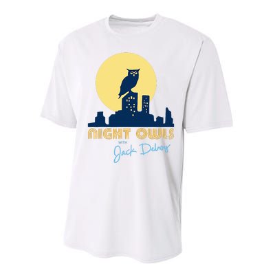 Night Owls With Jack Delroy Performance Sprint T-Shirt