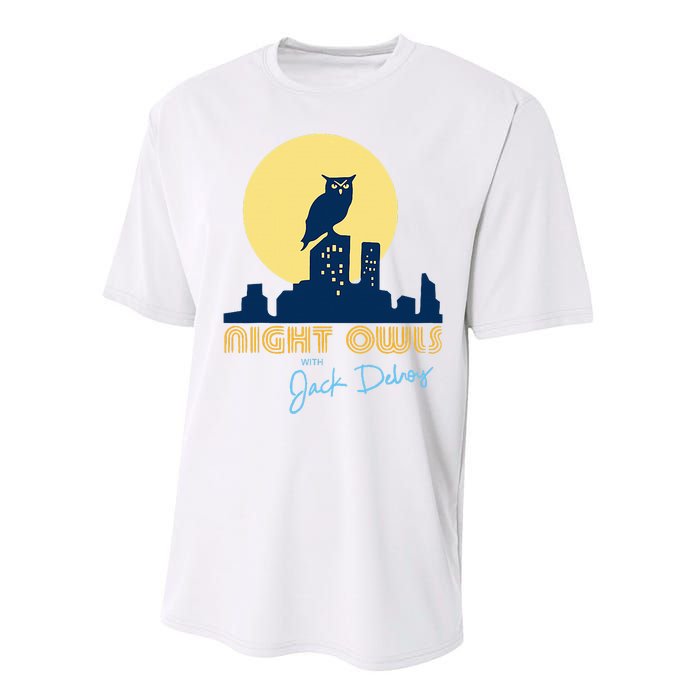 Night Owls With Jack Delroy Performance Sprint T-Shirt