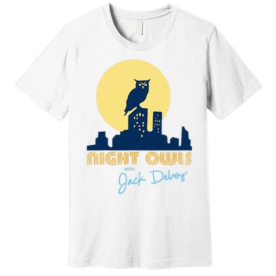 Night Owls With Jack Delroy Premium T-Shirt