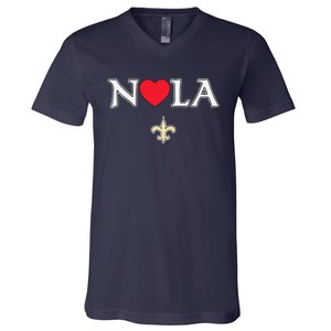 New Orleans Zephyrs Nola Strong 2025 V-Neck T-Shirt