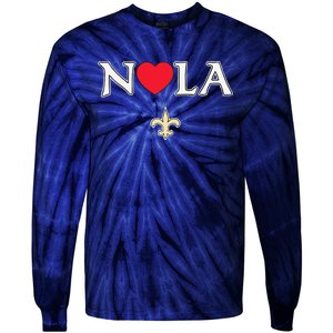 New Orleans Zephyrs Nola Strong 2025 Tie-Dye Long Sleeve Shirt