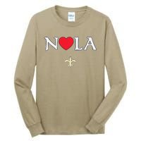 New Orleans Zephyrs Nola Strong 2025 Tall Long Sleeve T-Shirt