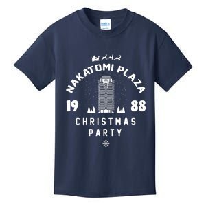 Nakatomi Plaza 1988 Christmas Party Tower Christmas Kids T-Shirt