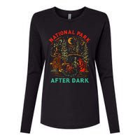 National Park After Dark Funny Womens Cotton Relaxed Long Sleeve T-Shirt