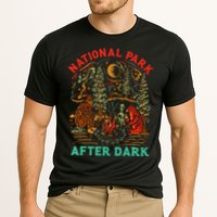 National Park After Dark Funny Cooling Performance Crew T-Shirt