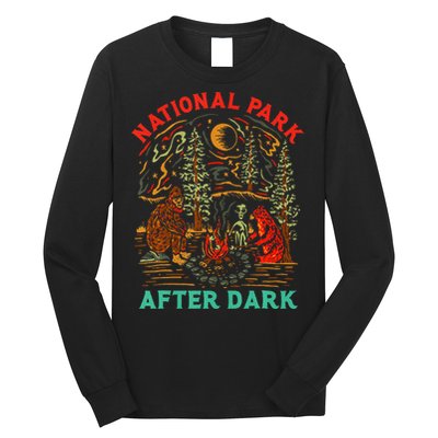 National Park After Dark Funny Long Sleeve Shirt