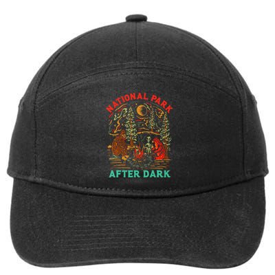 National Park After Dark Funny 7-Panel Snapback Hat