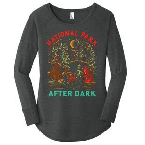 National Park After Dark Funny Women's Perfect Tri Tunic Long Sleeve Shirt