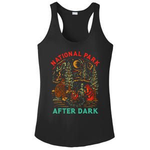 National Park After Dark Funny Ladies PosiCharge Competitor Racerback Tank