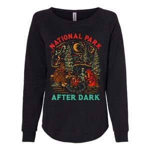 National Park After Dark Funny Womens California Wash Sweatshirt