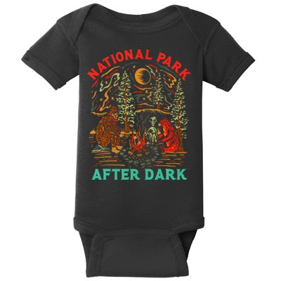 National Park After Dark Funny Baby Bodysuit